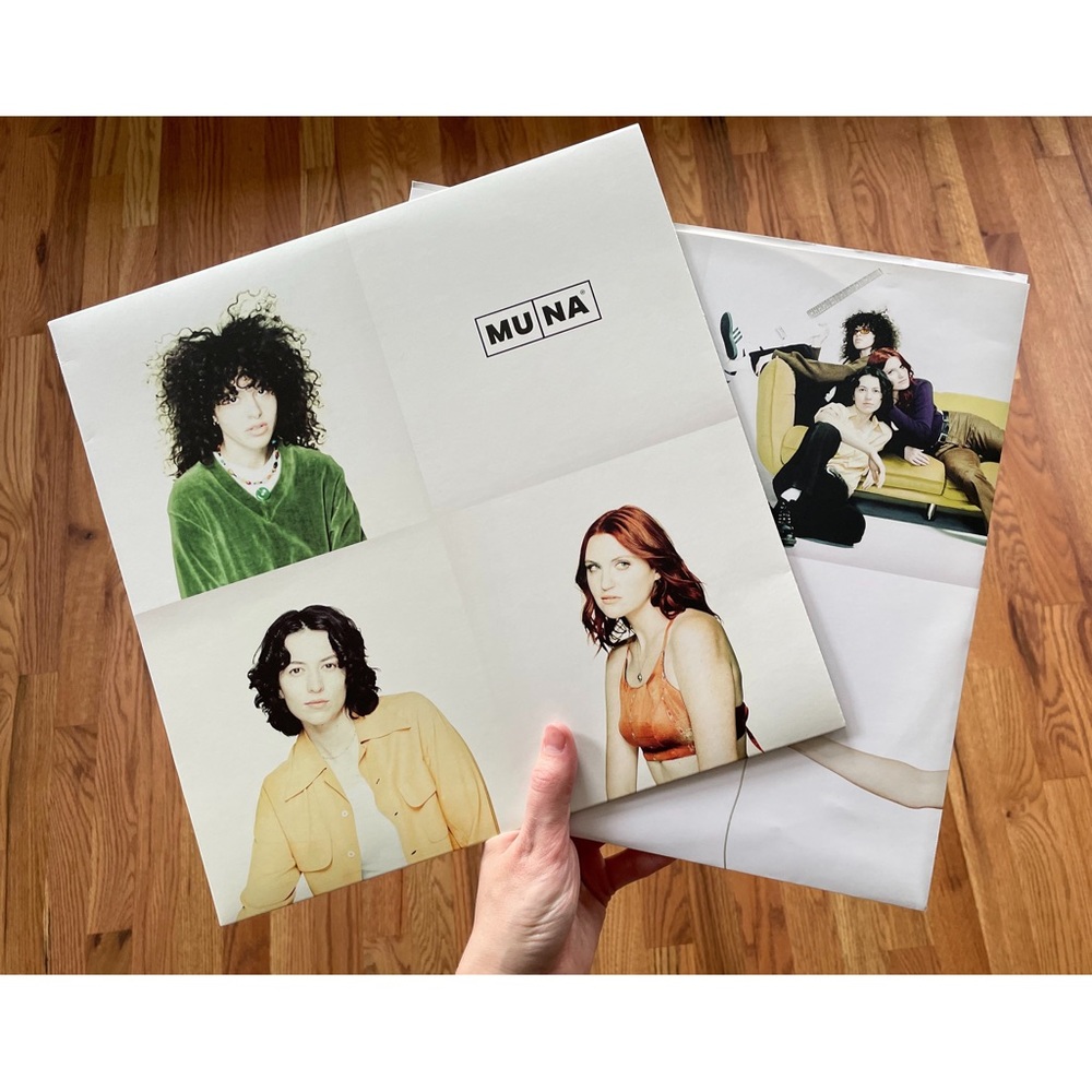 MUNA Self Titled White Vinyl